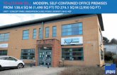 TO LET/MAY SELL MODERN, SELF-CONTAINED OFFICE …