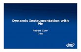Dynamic Instrumentation with Pin - Rice University