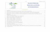 ELECTRICAL INSTALLATION STANDARDS