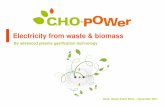 Electricity from waste & biomass - Europlasma