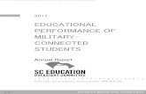 EDUCATIONAL PERFORMANCE OF MILITARY- CONNECTED STUDENTS