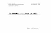 Wanda for MATLAB - Uppsala University