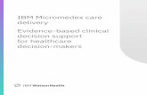IBM Micromedex care Evidence-based clinical decision ...