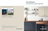GoodHome renovation paint guide