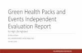 Green Health Packs and Events Independent Evaluation Report