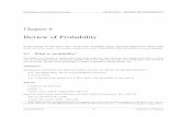 Review of Probability
