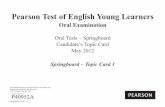 Pearson Test of English Young Learners