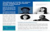 The Effects of COVID-19 related Social Isolation on the Mental