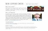 BEN LIPPEN CHOIR - Y ou are invited!