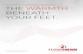 FloorTherm Renewables Product Catalogue 2019 THE WARMTH ...