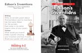 LEVELED BOOK J Edison s Inventions