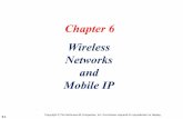 Chapter 6 Wireless Networks and Mobile IP