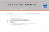 Access to Justice - UNDP