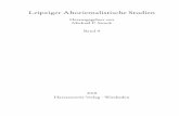 Leipziger Altorientalistische Studien