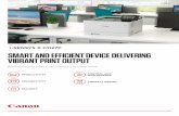 i-SENSYS X C1127P SMART AND EFFICIENT DEVICE DELIVERING ...