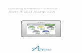 Operating & Maintenance Manual Alert-3 LCD Alarm v2