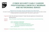 CYBER SECURITY EARLY CAREER PROFESSIONALS MONTHLY …