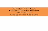 ARTIX-7 FPGA Development Board AC7A035 System on Module