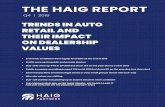 TRENDS IN AUTO RETAIL AND THEIR IMPACT ON DEALERSHIP …