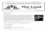 The Lead - August 2020 Issue - Lindenwood University