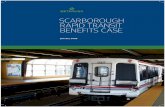 Scarborough rapid TranSiT benefiTS caSe