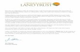 Thank you. For the land, - Orange County Land Trust | Land ...