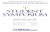 STUDENT SYMPOSIUM - James Madison University