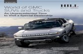 Hill Buick GMC World of GMC SUVs and Trucks