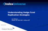 Understanding Hedge Fund Replication Strategies -