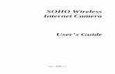 SOHO Wireless Internet Camera Userâ€™s Guide