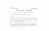 Adaptive Query Processing - The Stanford University InfoLab
