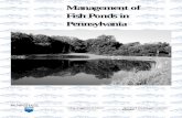 Fish pond management - eXtension - Objective. Research-based