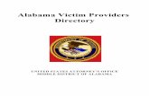 Alabama Victim Providers Directory - Department of Justice