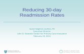 Reducing 30-day Readmission Rates - Massachusetts General Hospital