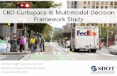 CBD Curbspace & Multimodal Decision Framework Study