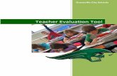 Teacher Evaluation Tool