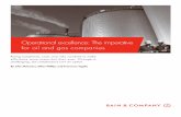 Operational excellence: The imperative for oil - Bain & Company