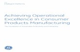 Achieving Operational Excellence in Consumer Products - mediadroit