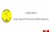HSMM-MESH High Speed Multimedia MESH Network