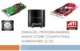 PARALLEL PROGRAMMING MANY-CORE COMPUTING: HARDWARE (2/5)