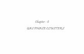 Chapter - 6 GAS PHASE CLUSTERS