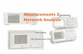 Measurements 2: Network Analysis - CERN Accelerator School