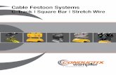 Cable Festoon Systems C-Track | Square Bar | Stretch Wire ...