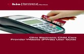 Ohio Electronic Child Care Provider Website (PWEB) User Guide