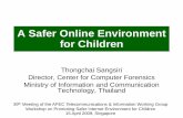 A Safer Online Environment for Children