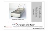 Filtration Systems PF50 Series Portable - Frymaster