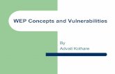 WEP Concepts and Vulnerabilities