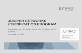JUNIPER NETWORKS CERTIFICATION PROGRAM - J-Net Community - J-Net