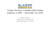 Target Systems Commercial Catalog 2011 - 2015 Final