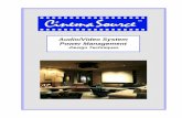 Audio/Video System Power Management - CinemaSource